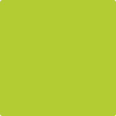 Benjamin Moore's 2025-10 Bright Lime Paint Color