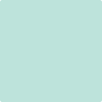 Benjamin Moore's 2039-60 Seafoam Green Paint Color