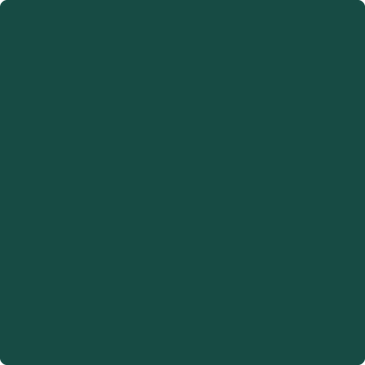 Benjamin Moore's 2047-10 Forest Green Paint Color