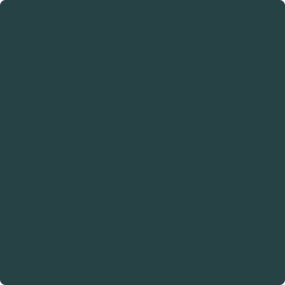 Benjamin Moore's 2049-10 Pacific Sea Teal Paint Color
