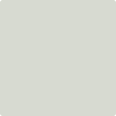 Benjamin Moore Color OC-56 Moonshine wet, dry color sample.