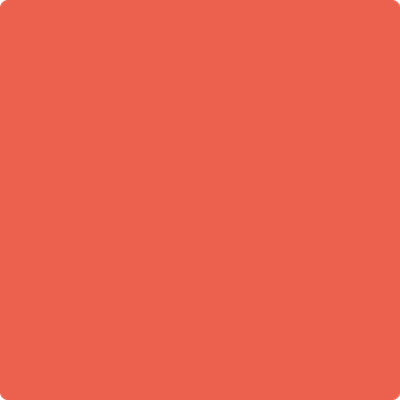 Benjamin Moore's 2010-30 Starburst Orange Paint Color