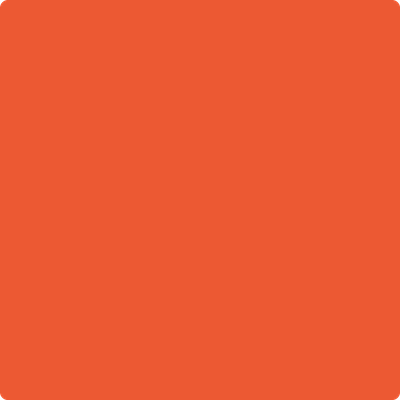 Benjamin Moore's 2013-20 Orange Nectar Paint Color