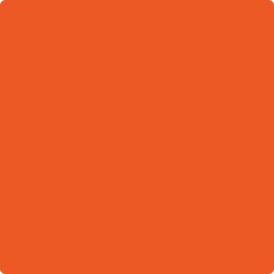 Benjamin Moore's 2014-10 Festival Orange Paint Color