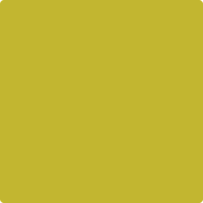 Benjamin Moore's 2024-10 Chartreuse Paint Color