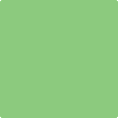 Benjamin Moore's 2032-40 Citrus Green Paint Color