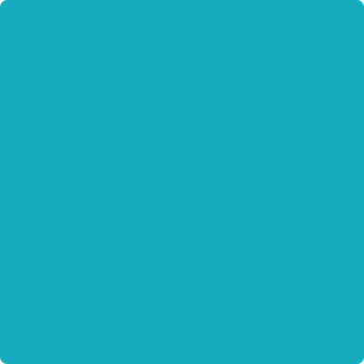 Benjamin Moore's 2055-40 Bahaman Sea Blue Paint Color