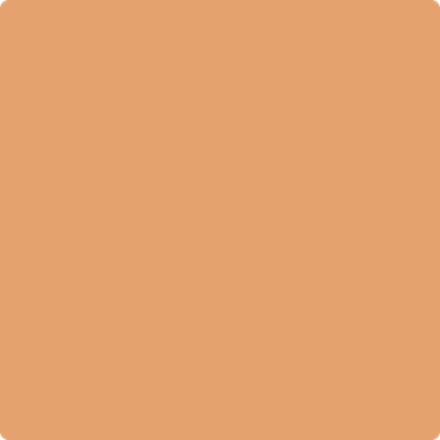 Benjamin Moore's 2166-40 Soft Pumpkin Paint Color