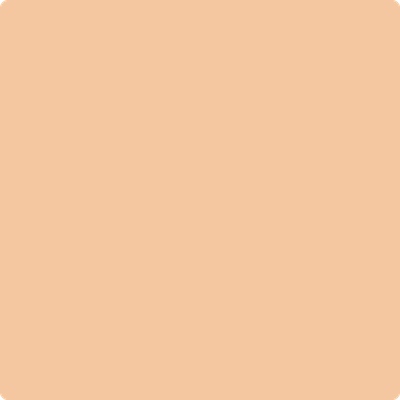 Benjamin Moore's 2166-50 Creamy Orange Paint Color