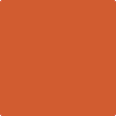 Benjamin Moore's 2169-10 Racing Orange Paint Color
