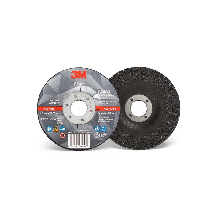 3M™ Silver Depressed Center Grinding Wheel (87453)