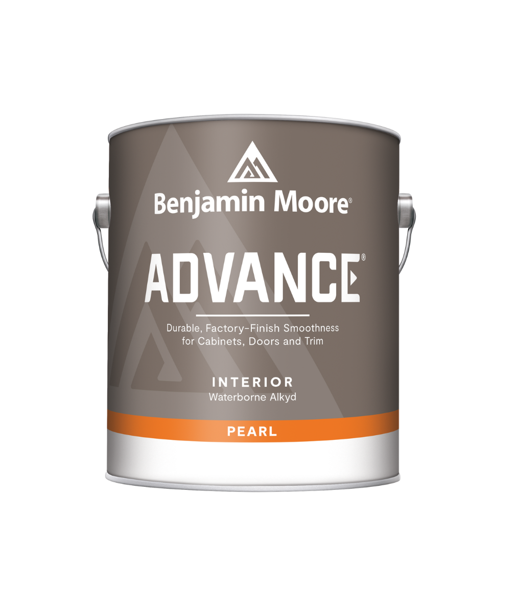 Benjamin Moore Interior Advance Pearl, available at Ricciardi Brothers.