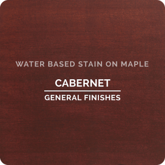 GENERAL FINISHES WATER BASED WOOD STAIN